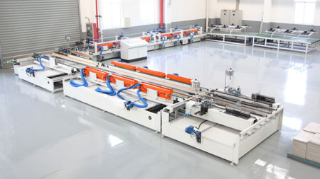 Bevel Painting and IXPE Backing Laminating Line