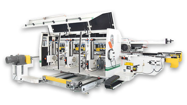 Wall Panel Double-End Tenoner Line